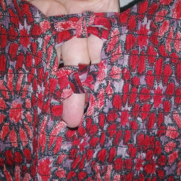 Cassee's XL Berry Burst Sleeveless Maxi Dress - Picture 3 of 9